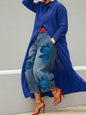 Maud - Linen Shirt Dress and Floral Jeans
